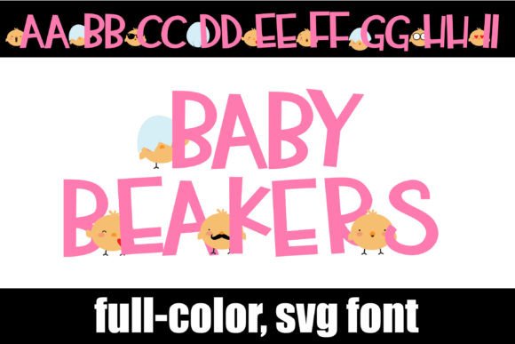 Baby Beakers: A Burst of Playful Color for Your Projects