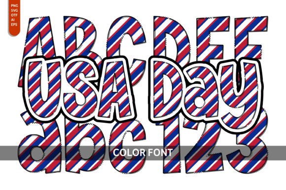Celebrate in Style: Designing with the USA Day Font