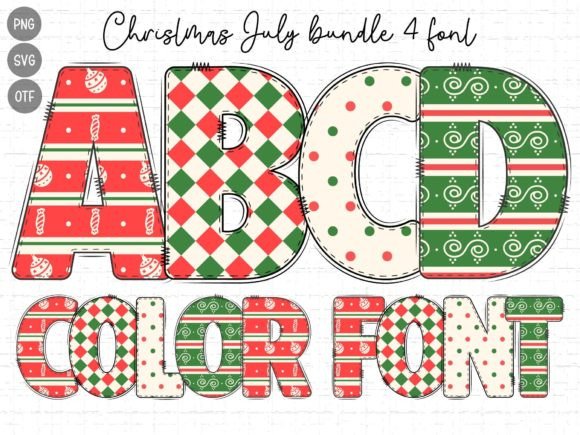 Christmas in July: A Festive Font for Year-Round Design Magic