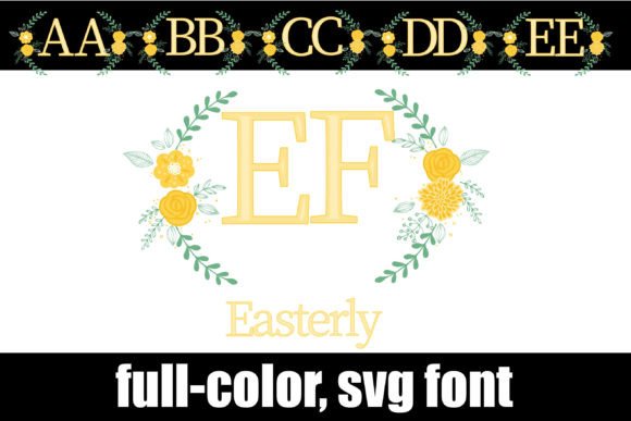Easterly Monogram: A Fresh Take on Spring Typography
