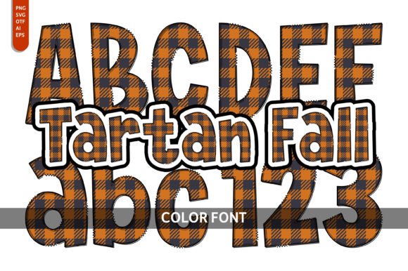 Embrace Autumn's Charm with the Tartan Fall Font