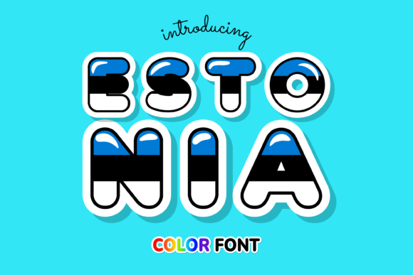 Estonia: A Color Font That Brings Nordic Cool to Your Projects