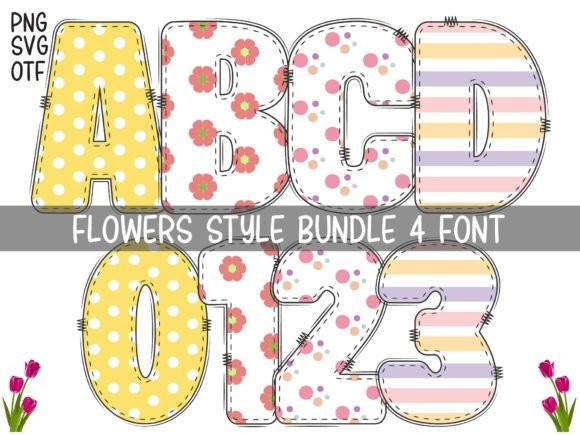 Flowers Style: A Font That Blooms with Personality