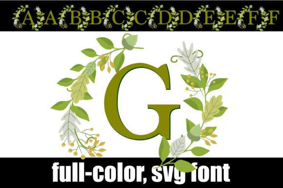 Gather Green Monogram: Celtic-Inspired Typography for Modern Brands
