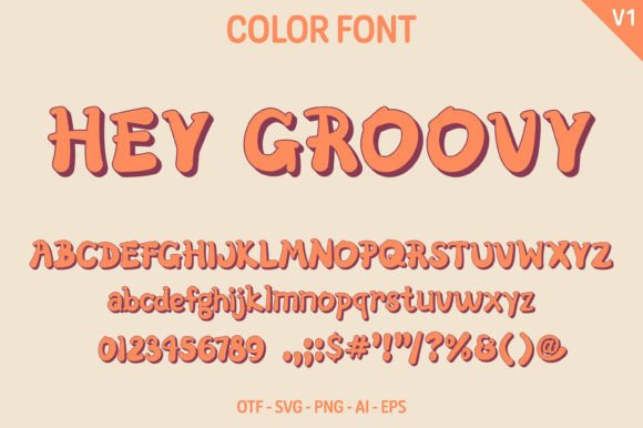 Hey Groovy V1: A Blast from the Past for Modern Designs