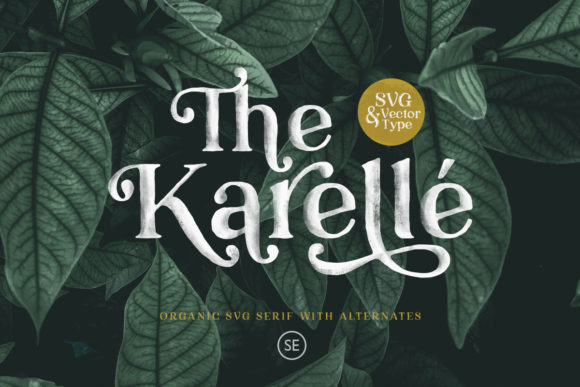 Karelle: The Vintage Serif Font with a Modern Edge