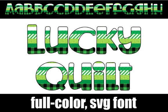 Lucky Quilt: A Playful Font for Festive & Creative Projects