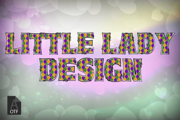 Mardi Gras Plaid: A Font That Brings the Party to Your Designs