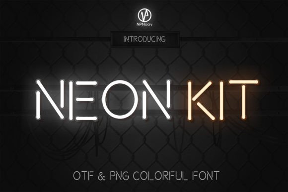 Neon Kit: A Nostalgic Font That Brings Your Designs to Life