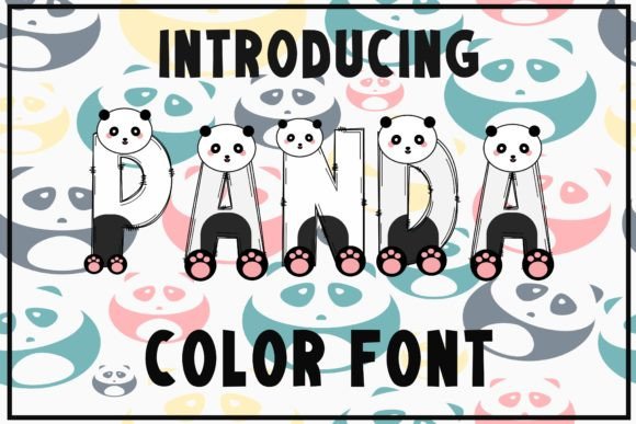Panda: A Color Font for Unforgettable Design
