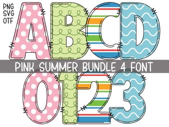 Pink Summer: The Playful Typeface That Radiates Warmth