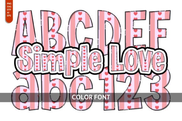 Simple Love: A Playful Font for Creative Branding