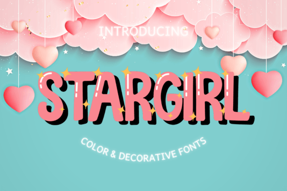 Stargirl: A Playful Color Font for Bold Creative Projects