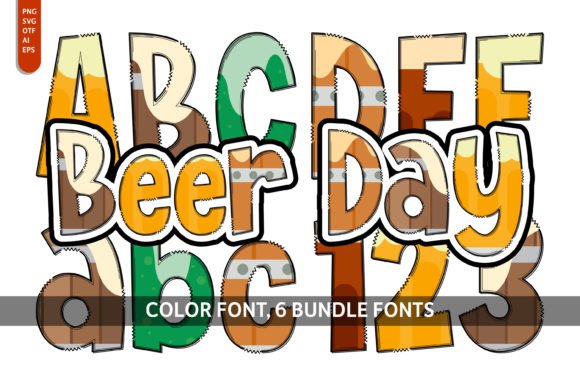 The Playful Charm of Beer Day Bundle: A Font for Creative Projects