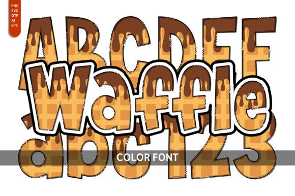 Waffle: The Color Font That Brings Sweetness to Every Design